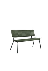 Damn LABEL51 Eetkamerbanken Gusto - Hunter - Kunstleder - 120 cm