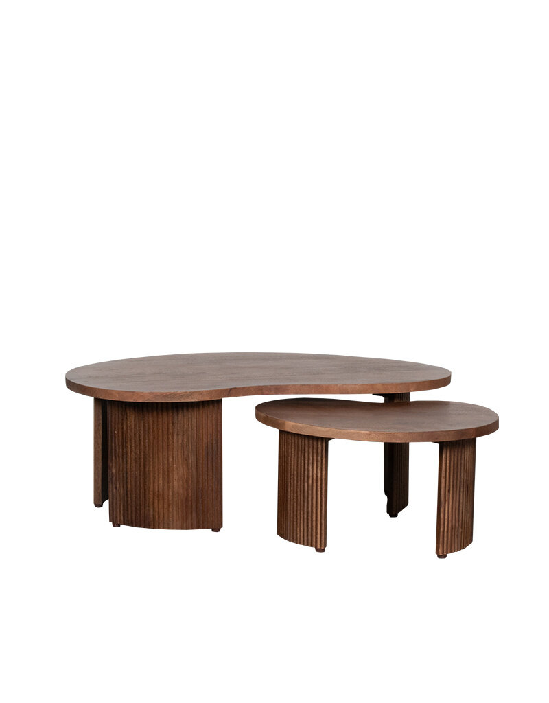 Damn LABEL51 Salontafel Timon - Nature Smooth - Mangohout - 100 cm