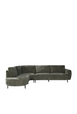 Damn LABEL51 Hoekbank Milano - Hunter - Chenille - Hoekbank Links