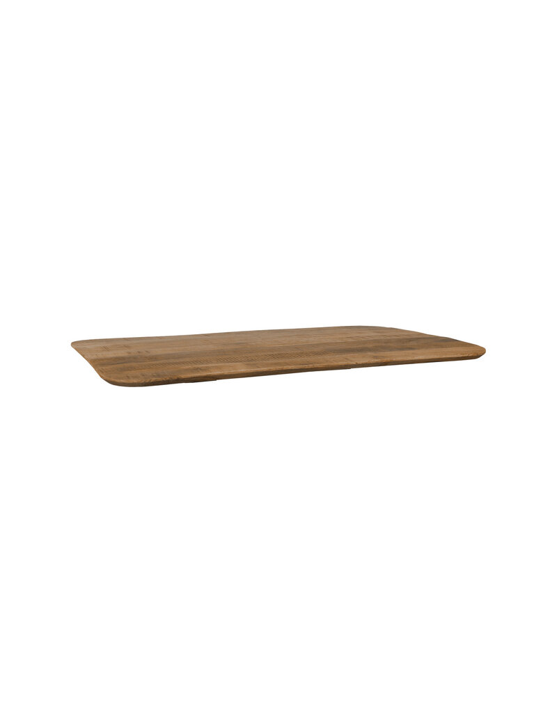 Damn LABEL51 Eetkamertafel Tafelblad Sloppy Edge - Nature Smooth - Mangohout - 120 cm Sloppy