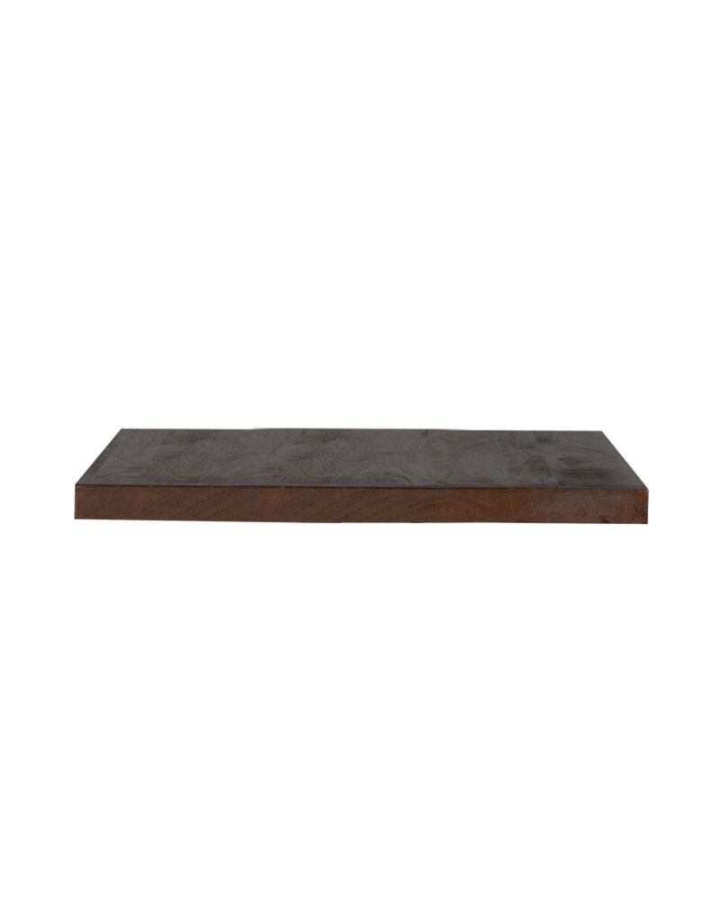 Damn LABEL51 Eetkamertafel Tafelblad Straight Edge - Espresso - Mangohout - 120 cm Straight