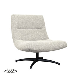 LABEL51 Fauteuil Calix - Naturel - Boucle