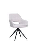 LABEL51 Eetkamerstoel Finley - Naturel - Boucle