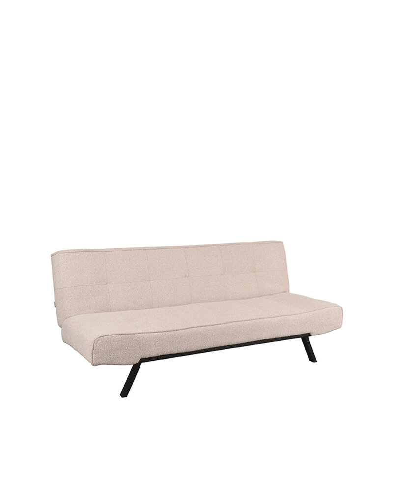 LABEL51 Slaapbank King - Naturel - Boucle - King | Zwarte Poot