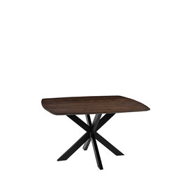 LABEL51 Eetkamertafel Blake - Espresso - Mangohout - 140x140 cm