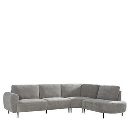 LABEL51 LABEL51 Hoekbank Milano - Stone - Stof - Rechts