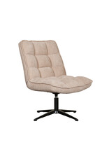 LABEL51 LABEL51 Fauteuil Vince - Clay - Stof