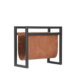LABEL51 LABEL51 Magazinehouder - Cognac - Leder
