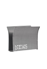 LABEL51 LABEL51 Wanddecoratie Magazinehouder - Antiek grijs - Metaal