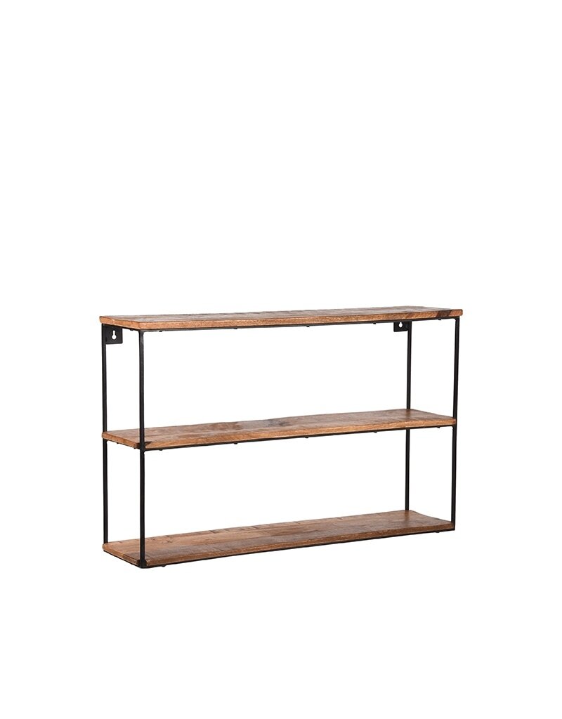 LABEL51 LABEL51 Wanddecoratie Vintage Wandplank - Rough - Mangohout - L