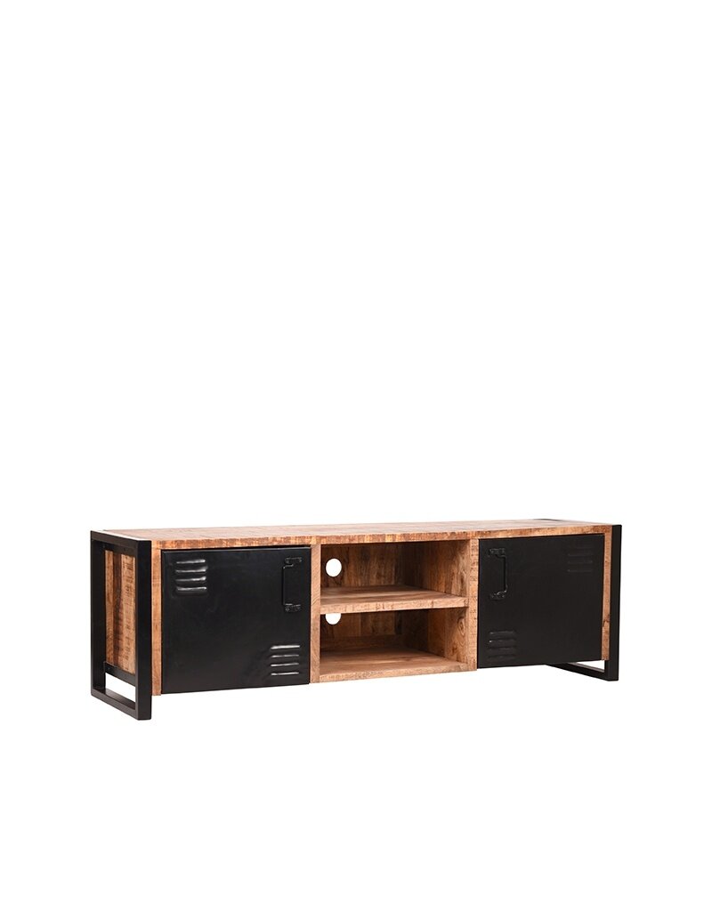 LABEL51 LABEL51 Tv-meubel Brussels - Rough - Mangohout - 160 cm