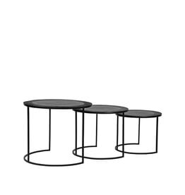 LABEL51 LABEL51 Salontafel Set Tres - Zwart - Metaal