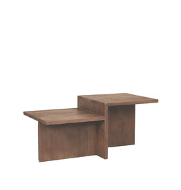 LABEL51 LABEL51 Salontafel Skip - Espresso - Mangohout
