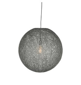 LABEL51 LABEL51 Hanglamp Twist - Grijs - Vlas - L