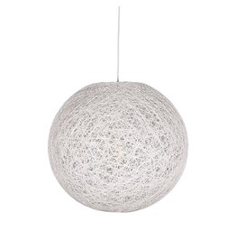 LABEL51 LABEL51 Hanglamp Twist - Wit - Vlas - L