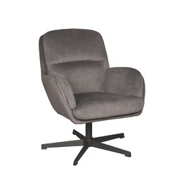 LABEL51 LABEL51 Fauteuil Moss - Antraciet - Cosmo