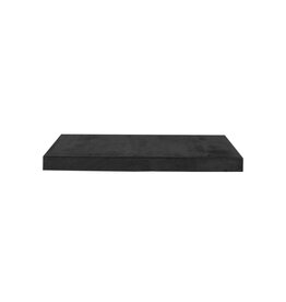 LABEL51 LABEL51 Eetkamertafel Tafelblad Straight Edge - Zwart - Mangohout - 70 cm Straight