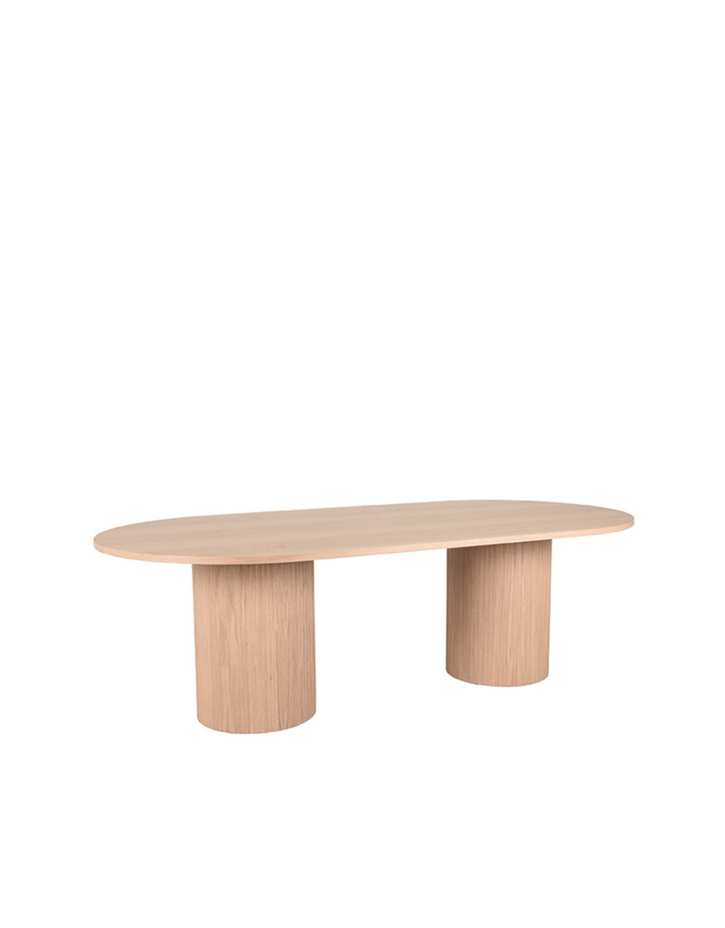 LABEL51 LABEL51 Eetkamertafel Oliva - Naturel - Eiken - 240 cm