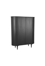 Damn LABEL51 Bergkasten Oliva - Zwart - Eiken - 125 cm