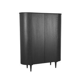 Damn LABEL51 Bergkasten Oliva - Zwart - Eiken - 125 cm