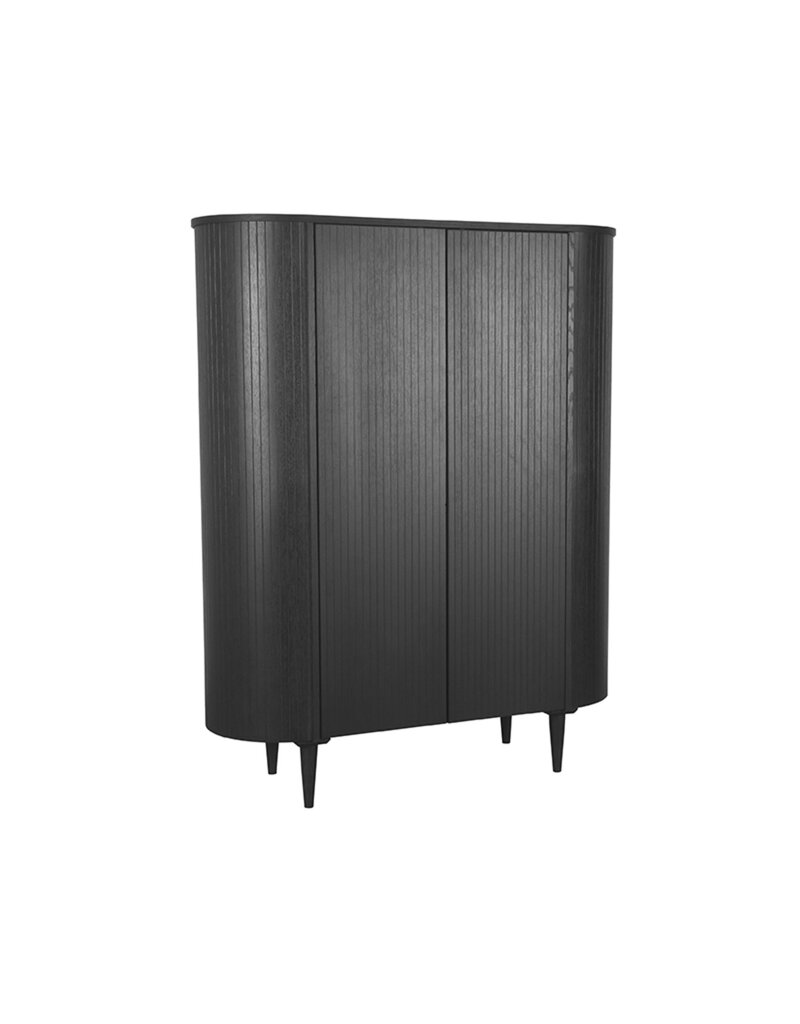 Damn LABEL51 Bergkasten Oliva - Zwart - Eiken - 125 cm