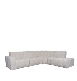 Damn LABEL51 Hoekbank Vitoro - Naturel - Chenille - Hoekbank Rechts