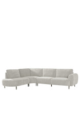 Damn LABEL51 Hoekbank Milano - Naturel - Chenille - Hoekbank Links