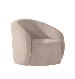 Damn LABEL51 Fauteuil Alby - Clay - Chenille - 1-Zits