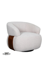 Damn LABEL51 Fauteuil Valenza - Naturel - Boucle - One Size