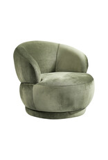 Damn LABEL51 Fauteuil Lobby - Hunter - Velvet - 1-Zits