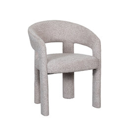 Damn LABEL51 Eetkamerstoel Takara - Beige - Geweven