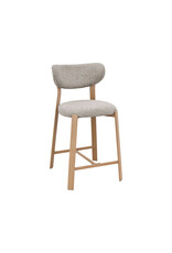 Damn LABEL51 Barkruk Mika - Beige - Prestige - Laag