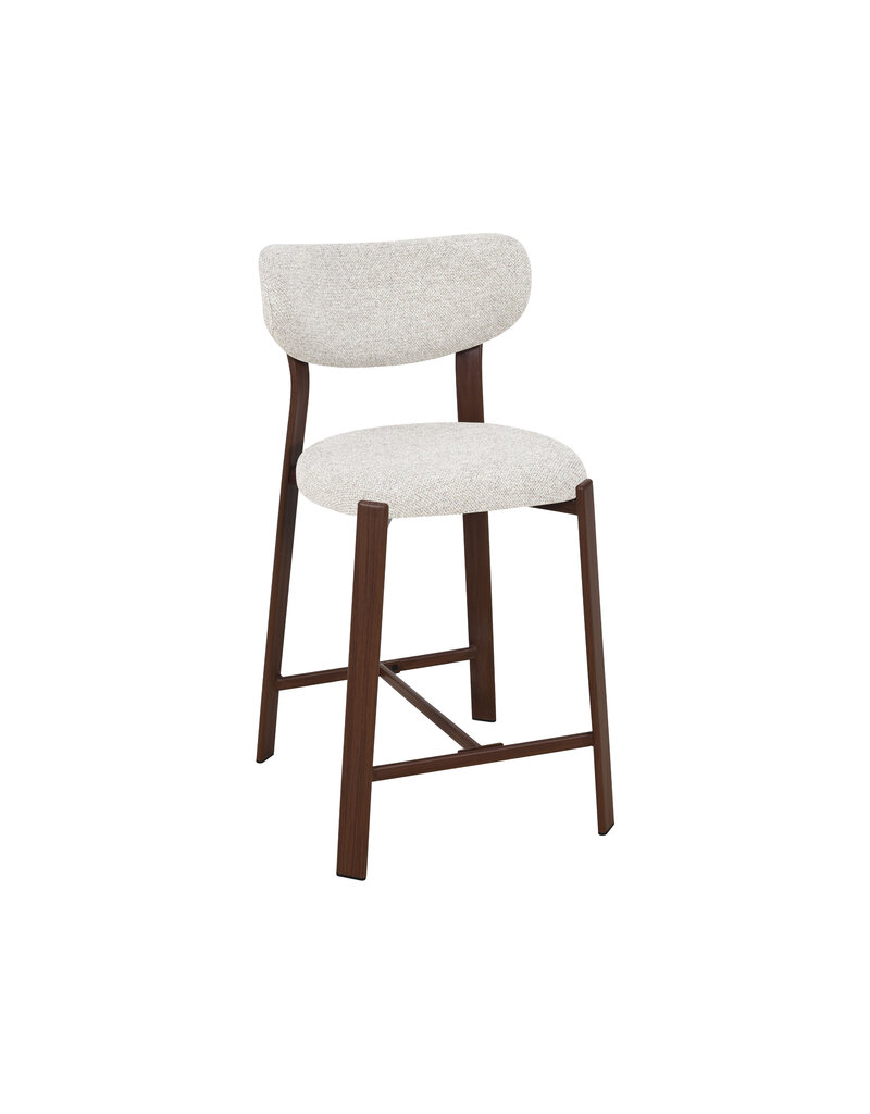Damn LABEL51 Barkruk Mika - Naturel - Prestige - Laag