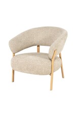 Damn Lounge chair Sedia - natural