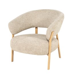 Damn Lounge chair Sedia - natural