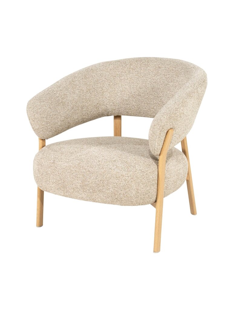 Damn Lounge chair Sedia - natural