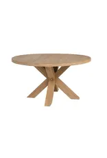Damn Tuintafel Teak rond 140cm