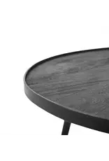 Damn Salontafel Rond Zwart Set van 2