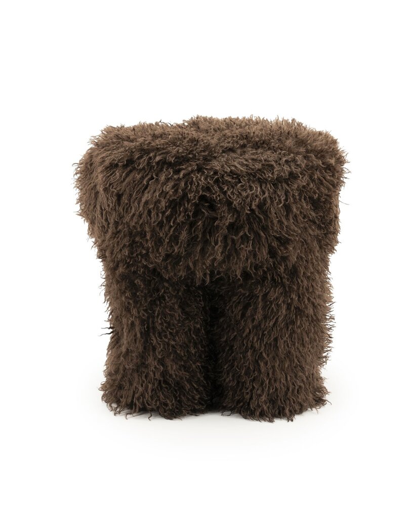 Damn Stool Doodly - dark brown