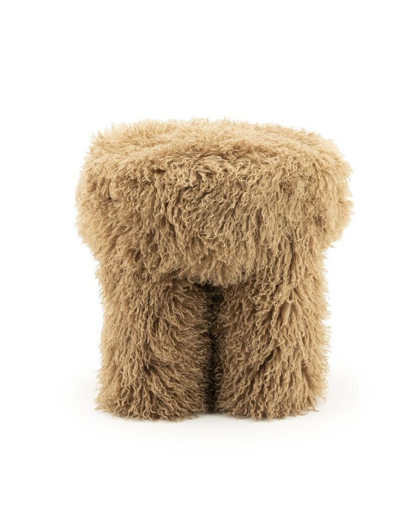 Damn Stool Doodly - taupe