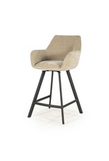 Damn Barstool Bliss with armrest - taupe
