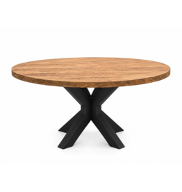 Damn Eetkamertafel Rond Mango 130