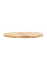 Damn Salontafel Blad Rond Teak 80