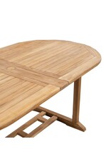 Damn Uitschuifbare tuintafel ovaal  180cm