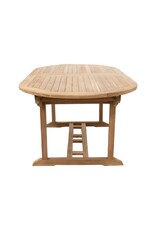 Damn Uitschuifbare tuintafel ovaal  180cm