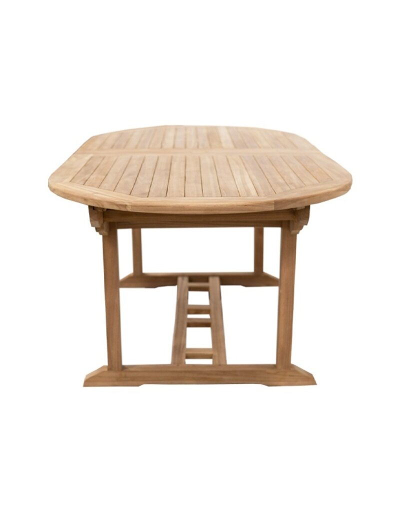 Damn Uitschuifbare tuintafel ovaal  180cm