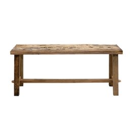 Damn Houten bankje rustiek 100cm
