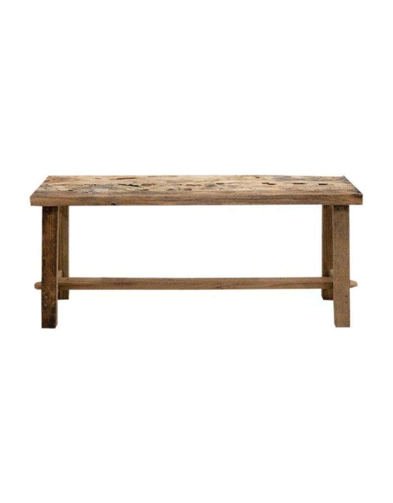 Damn Houten bankje rustiek 100cm