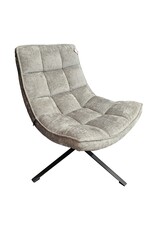 Damn Draaifauteuil Sep in stof perfect harmony dark grey**