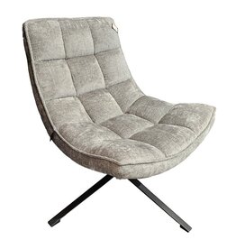 Damn Draaifauteuil Sep in stof perfect harmony dark grey**